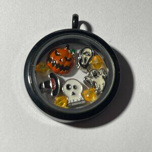 SPOOKY GOBLIN HALLOWEEN Memory Locket NEW!!!